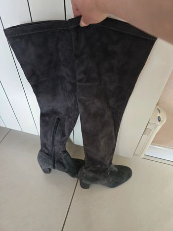 Bottes grises et anthracite Eram pointure 35 excellent état, portées une fois