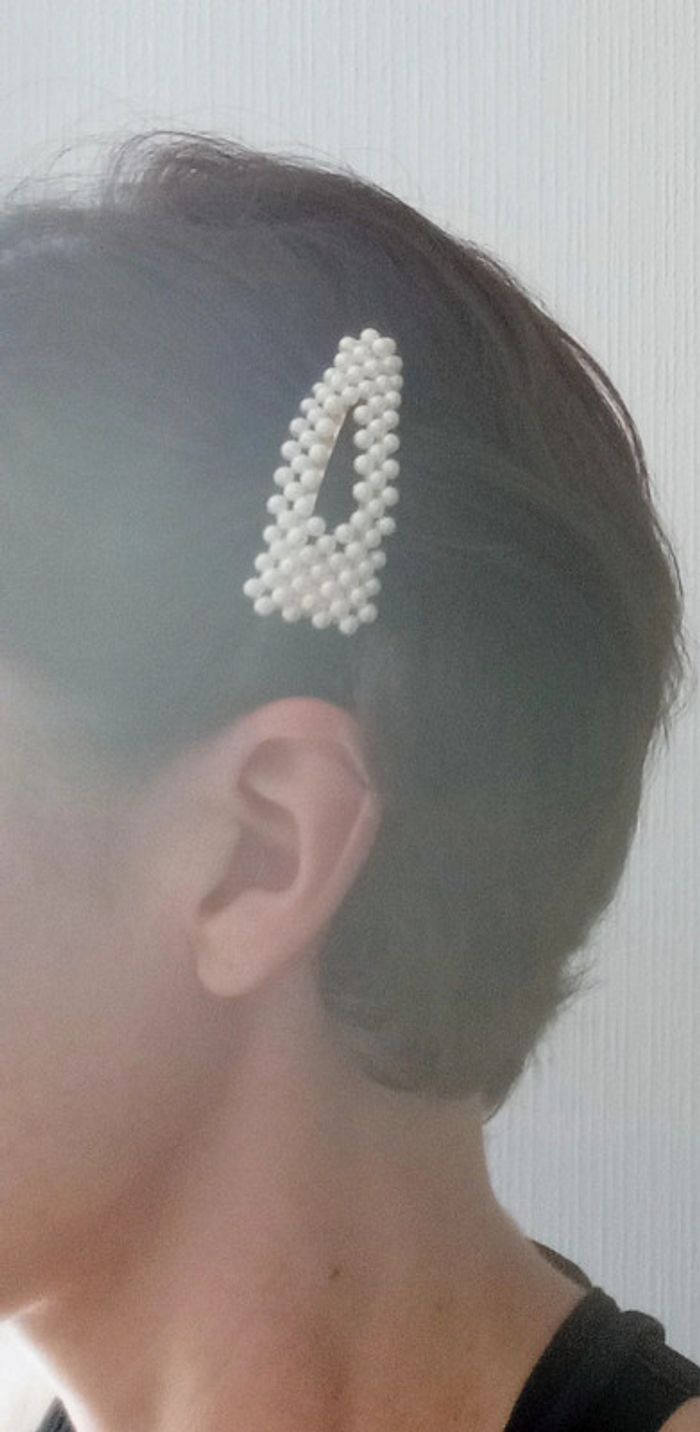 Pinces à cheveux perles - photo numéro 4