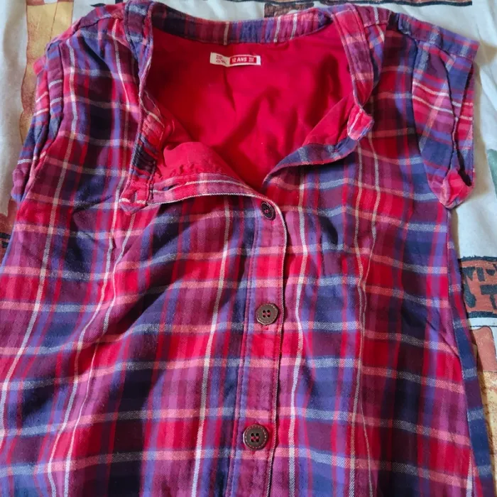 Robe écossaise Du Pareil Au Même 12 ans - photo numéro 5