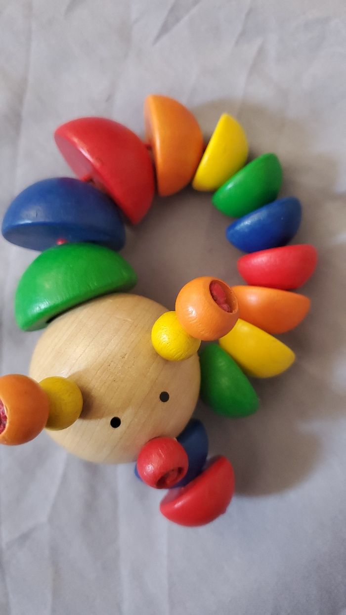 Hochet en bois montessouri - photo numéro 7