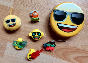 Lot smiley émoticons emoji