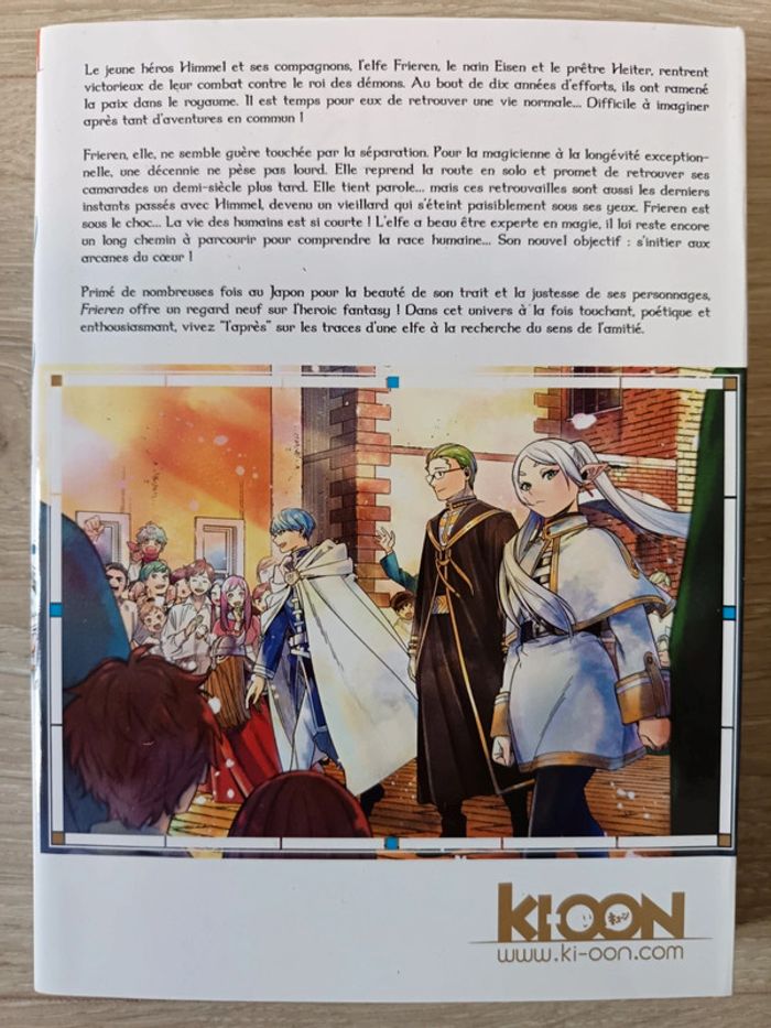 Frieren tome 1 - Edition collector
Kanehito Yamada, Tsukasa Abe - photo numéro 3