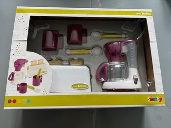 Set de jeux Smoby de Tefal Petit Déjeuner Dinette Neuf 