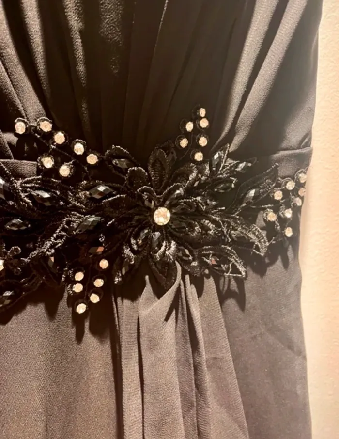 Robe longue noire de soirée Omonsim – Taille S/M – Neuve - photo numéro 4