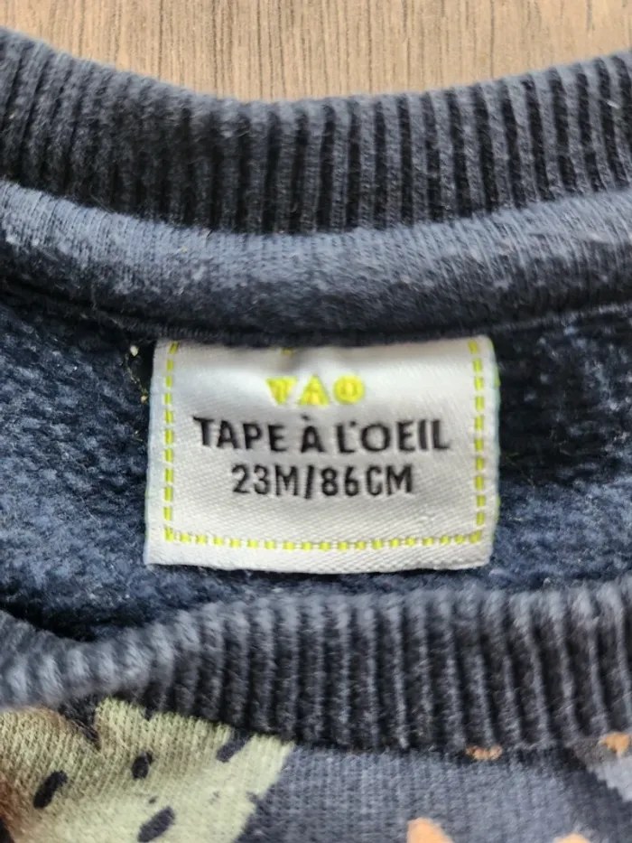 Pull sweat garçon 23 mois - photo numéro 3