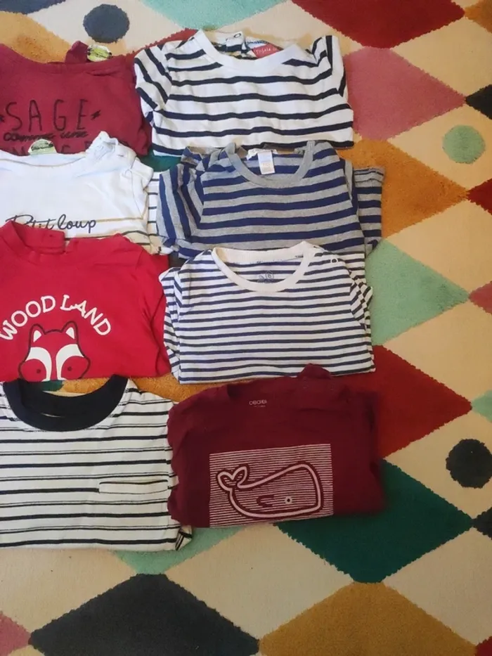 T-shirts manches longues 6 mois - photo numéro 4