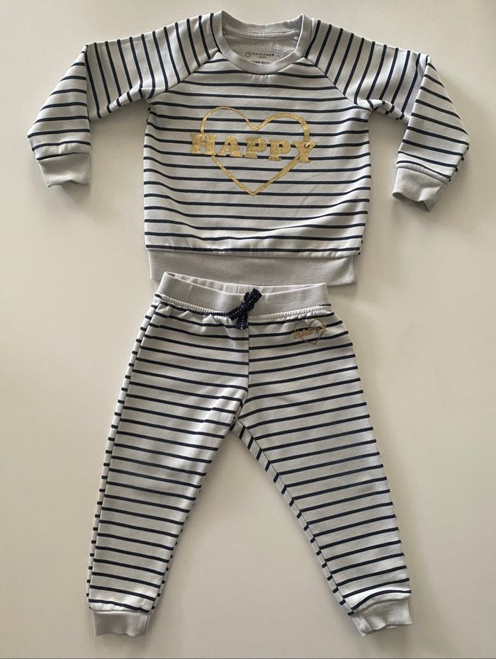 Ensemble marinière 12-18 mois