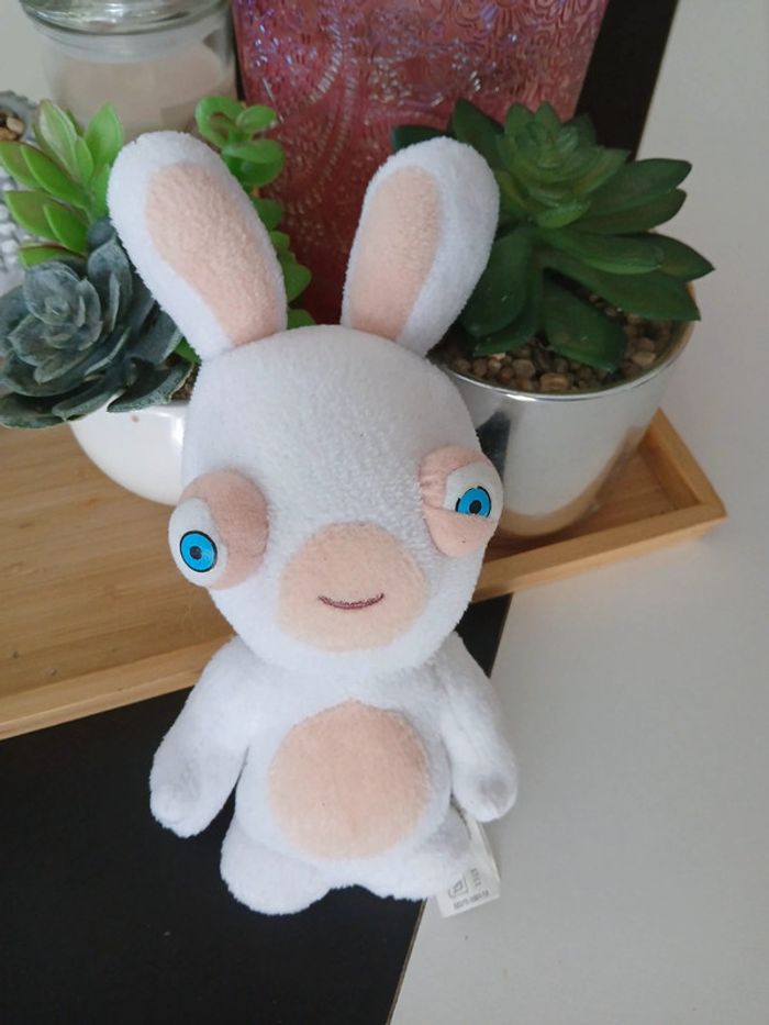 Péluche doudou Lapin Crétin 🌿🎁 - photo numéro 2