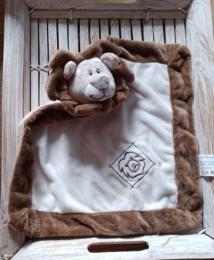 Doudou lion hochet - photo numéro 3