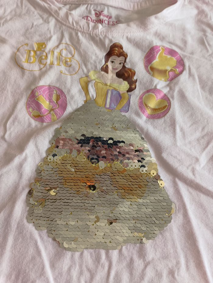 T-shirt Disney Princesse 4/5 ans - photo numéro 2