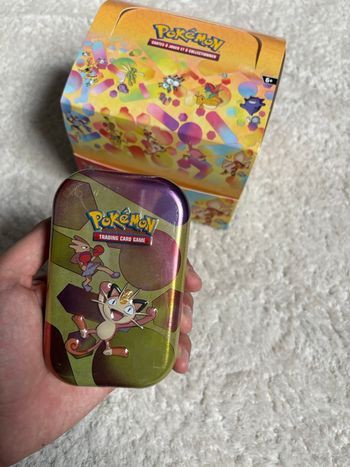 Mini Tin Pokémon 151 – Illustration Miaouss & Tygnon