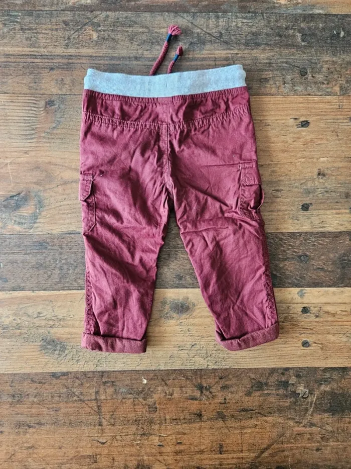 Pantalon cargo 12mois bébé garçon - photo numéro 2