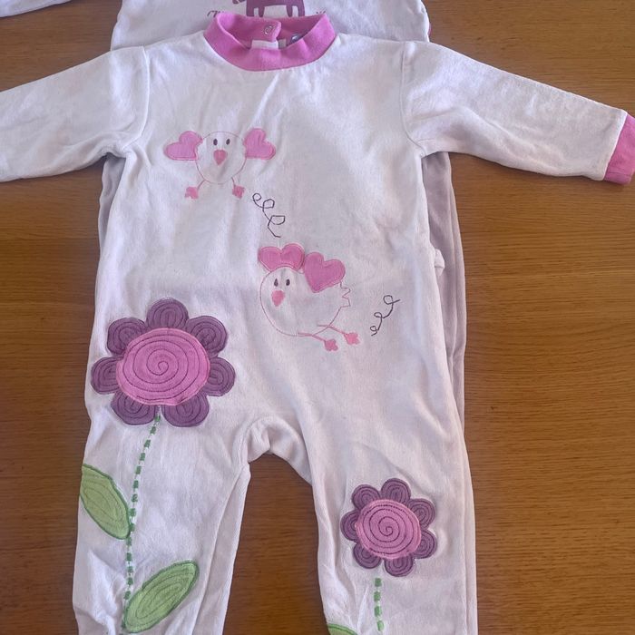 3 pyjama velours fille 18 mois - photo numéro 4