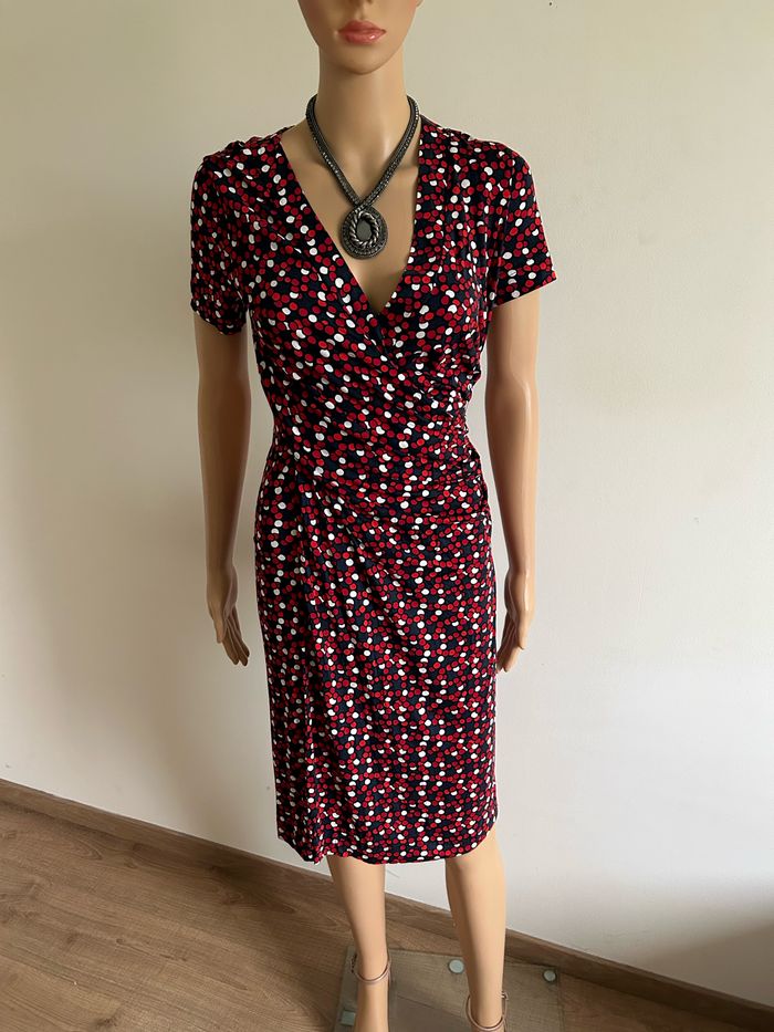 Robe imprimée à manches courtes Sinequanone taille 36 TBE