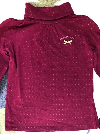 T-shirt manches longue sous pull fille 9 ans sergent major