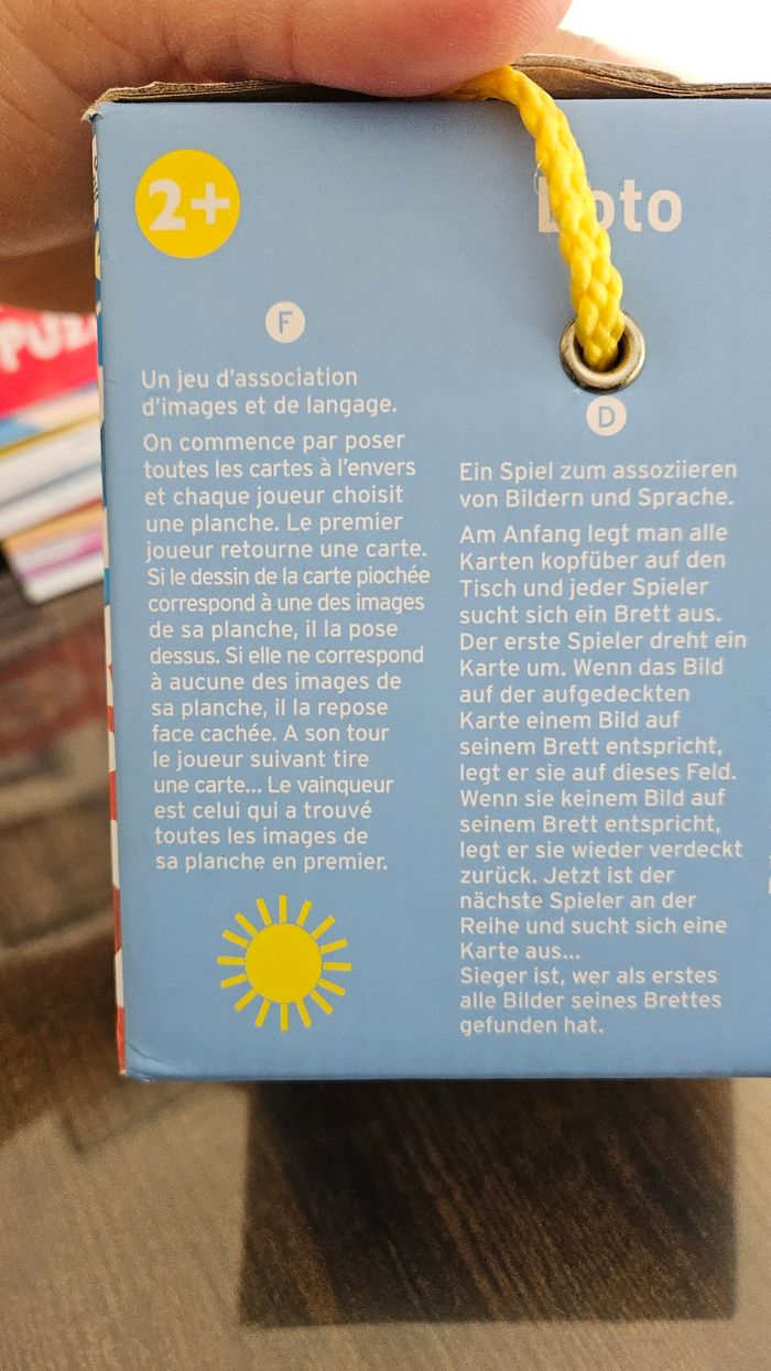 Jeu loto couleurs 2 ans - photo numéro 3