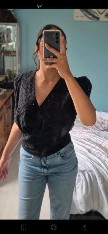 Blouse brodée