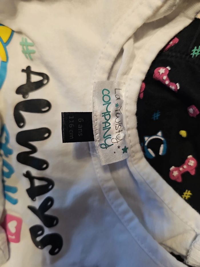Pyjashort fille Taille 6 ans la twisty company - photo numéro 6