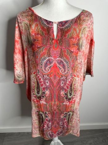 Robe oversize Paisley multicolore T38 M
