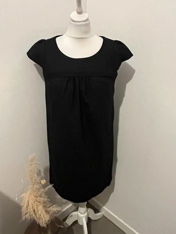 Robe noire en laine Gap S comme neuve
