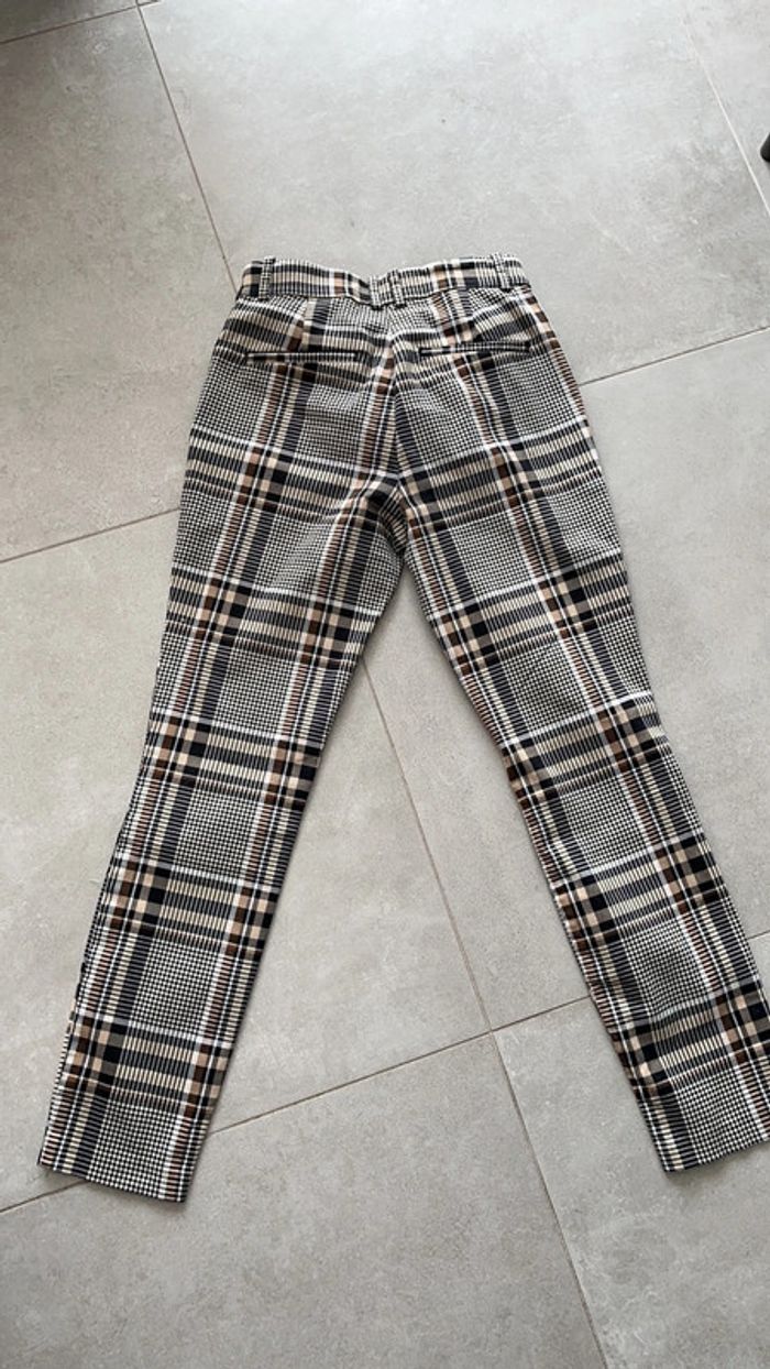 Pantalon habillé grands carreaux - photo numéro 5