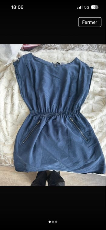 Robe bleu