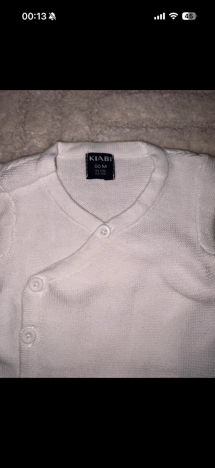 Gilet pour bébé préma - photo numéro 2