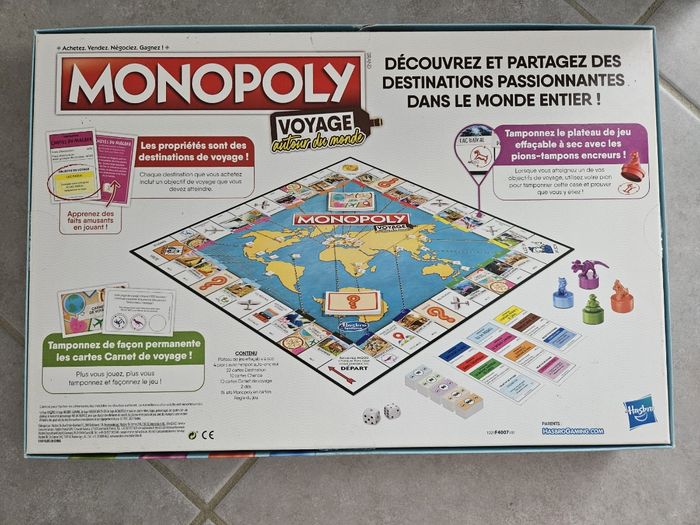 Monopoly Voyage autour du monde - photo numéro 4