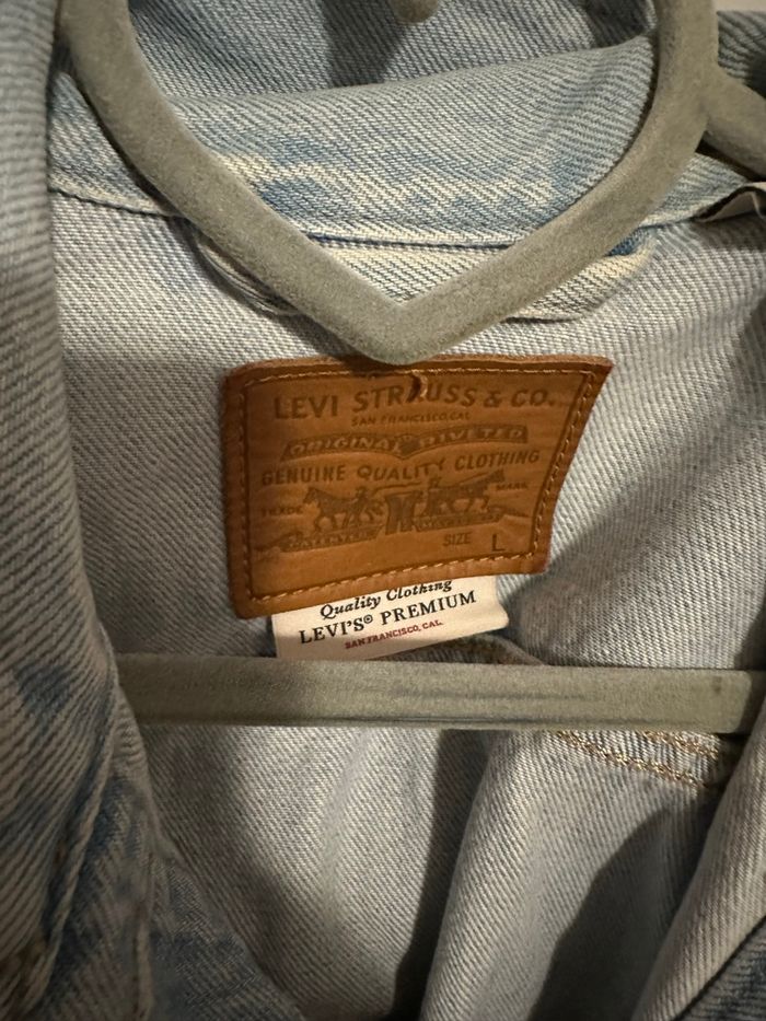 Veste en jean Levi’s à fleurs - photo numéro 7