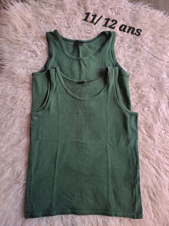 Débardeur/ Marcel / maillot de corps zeeman 11/12 ans