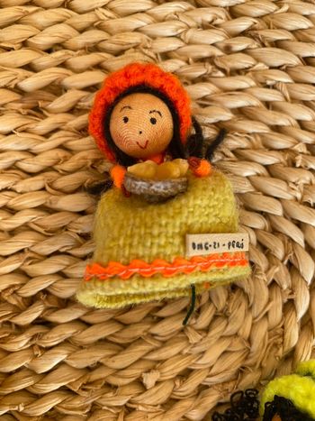 Lot 3 mini poupées Pérou