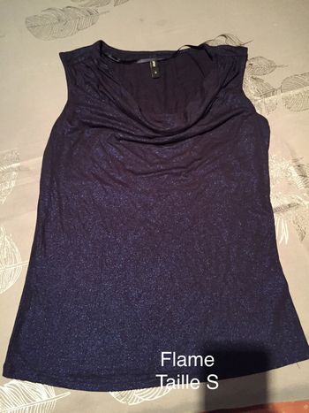 Débardeur bleu marine Flame Taille S