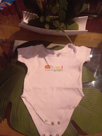 Body coton mixte manches courtes 3 mois