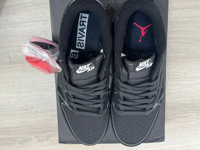 Travis Scott x Air Jordan 1 Low OG SP ‘Black Phantom’ Unfading Sneake - photo numéro 4