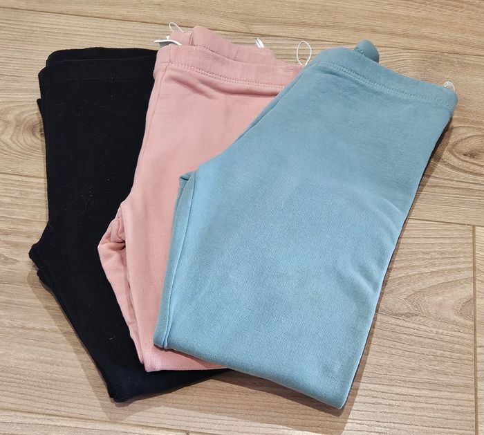 Lot de 3 leggins molletonnés- Taille 6 ans