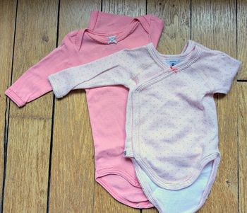 Bodies manches longues 3 mois