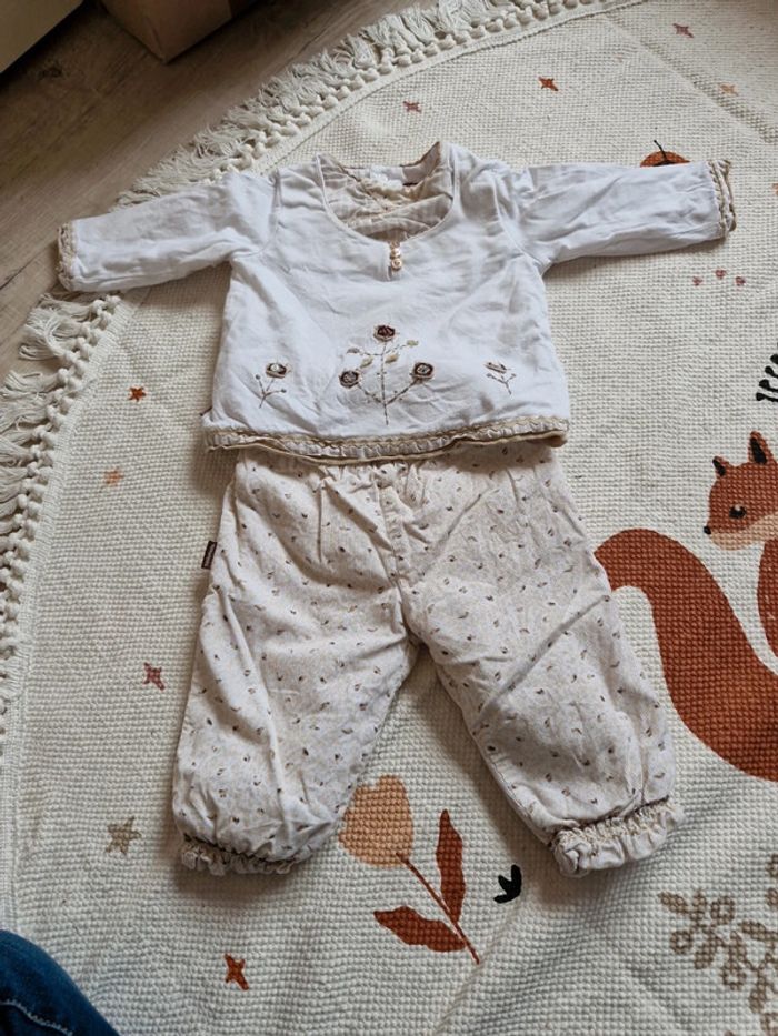 Ensemble bébé fille catinimi