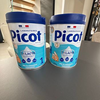 2 boîtes PICOT TRILACTA 1er âge