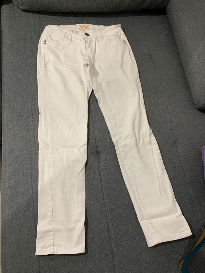 Jeans 3/4 cache cache taille 36