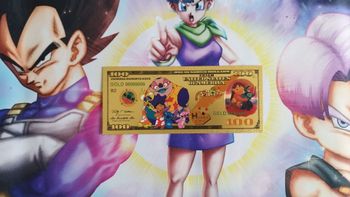Billet Lilo et Stitch OR Collector Gold Doré card carte disney ticket goodies banknote