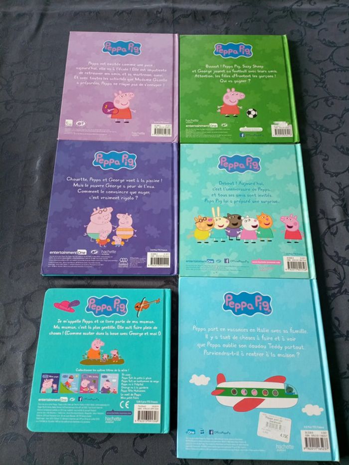 Livres Peppa Pig lot de 6 - photo numéro 2