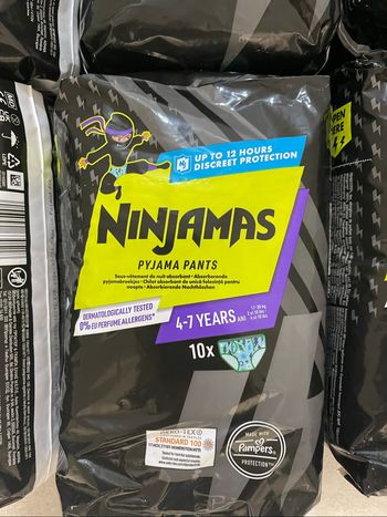 Couche Pampers ninjamas
