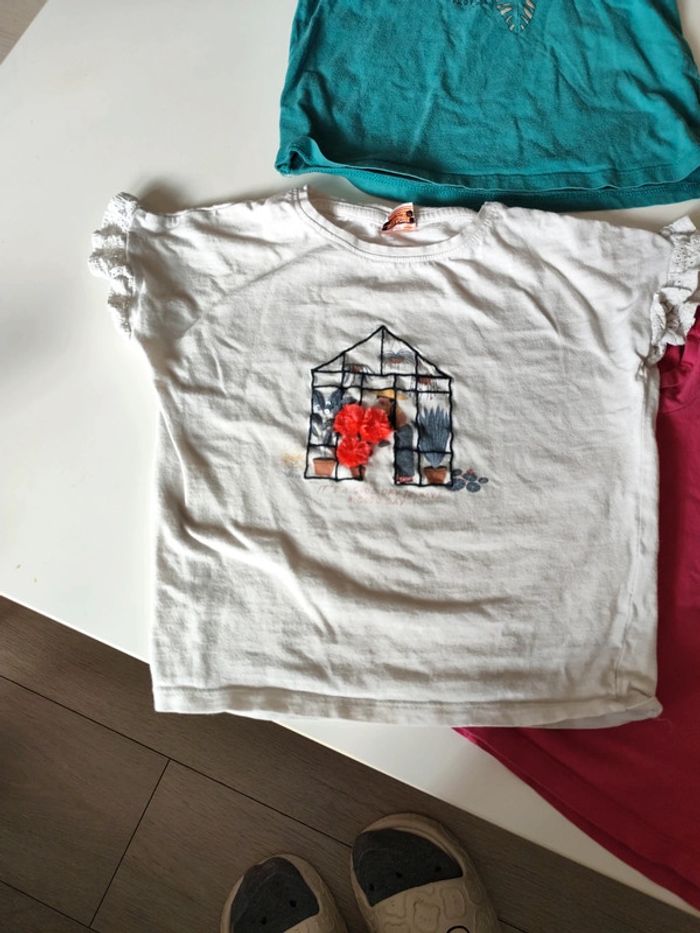Lot de 4 t-shirt fille - photo numéro 2