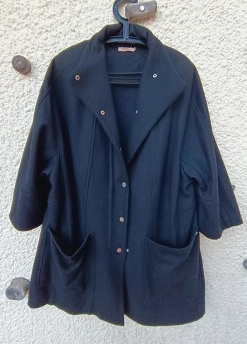 Manteau noir DDP - taille XXL - neuf