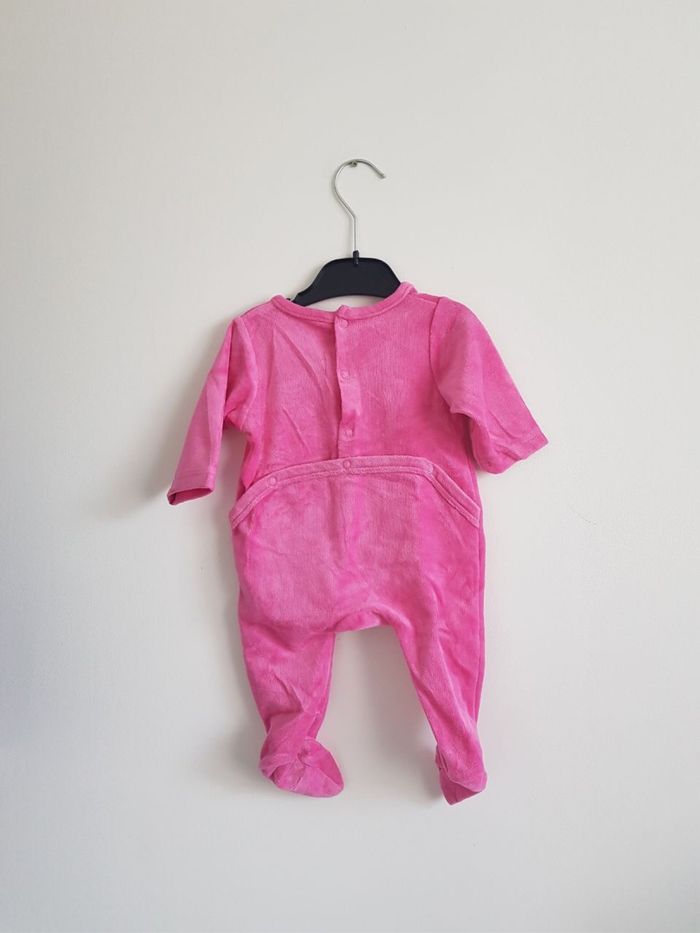 Pyjama en velours taille 3 mois - photo numéro 4