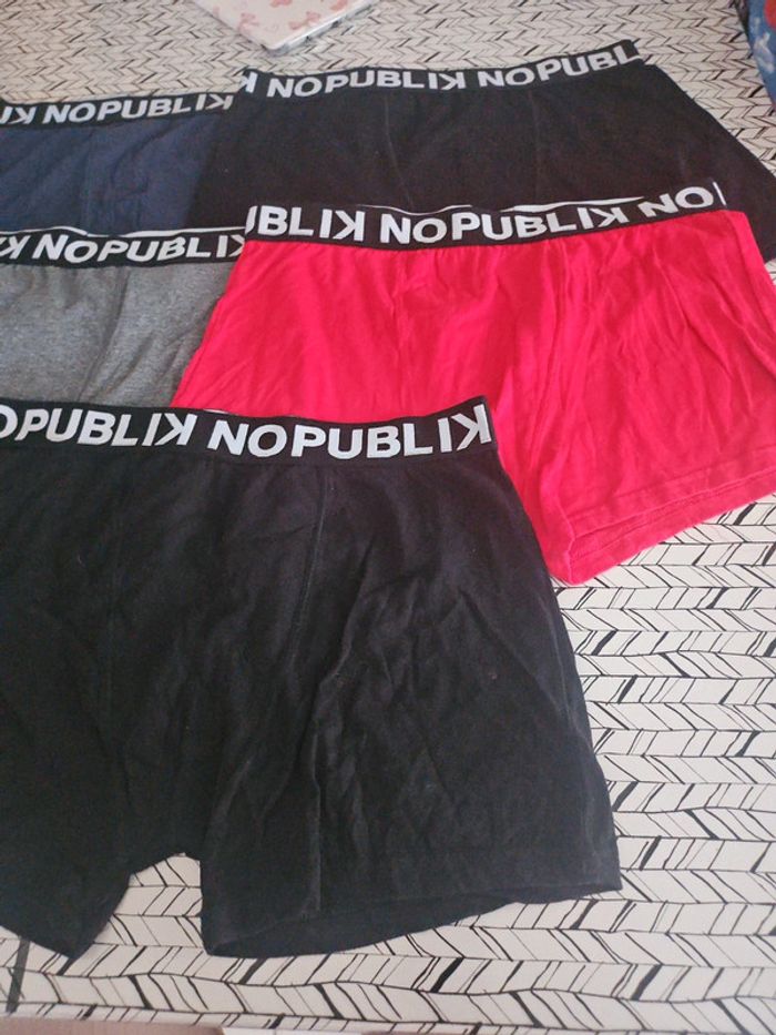 Lot de 5 boxer marque No Publik - photo numéro 3