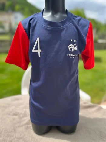 T shirt de foot équipe de France taille 6 ans