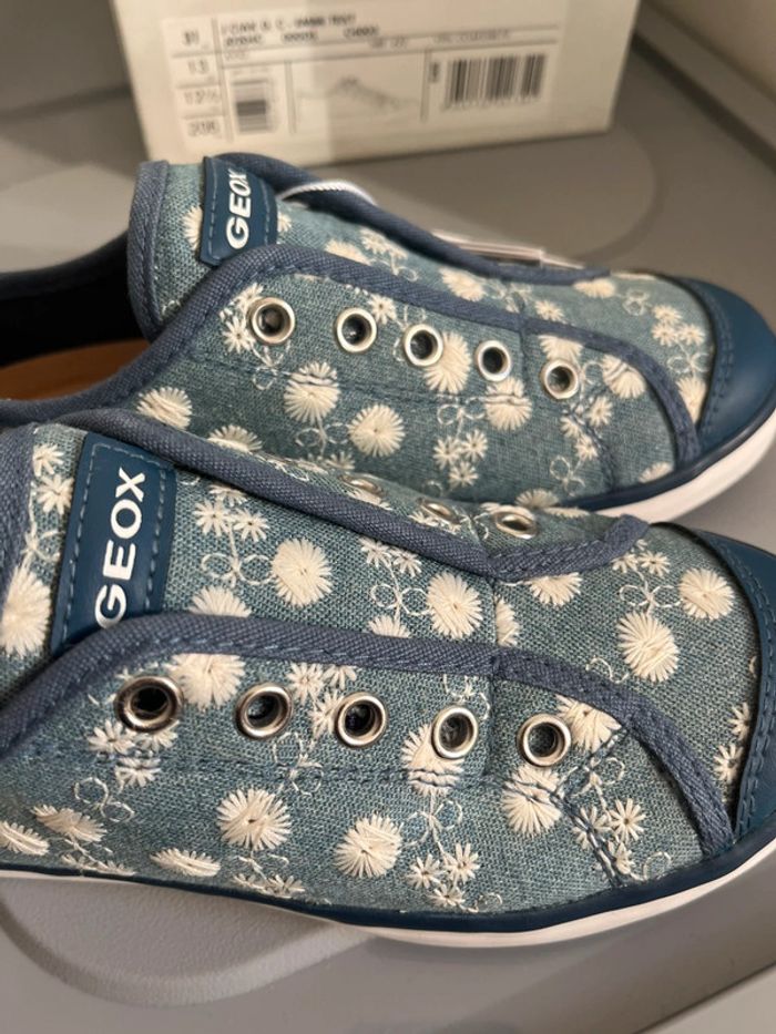 Baskets Geox fille denim brodés T31 - photo numéro 6