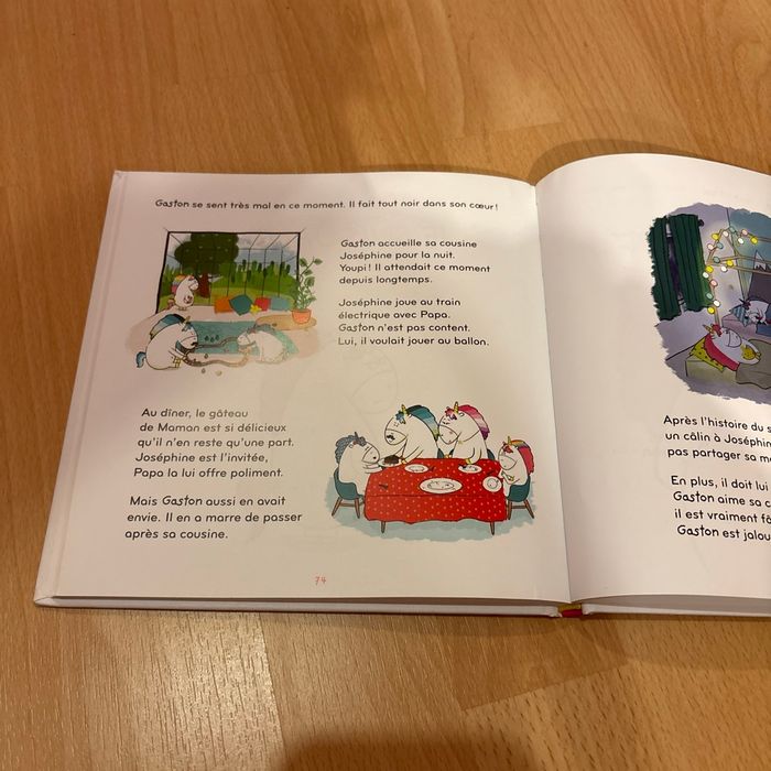 Gaston la licorne Mes émotions - photo numéro 4