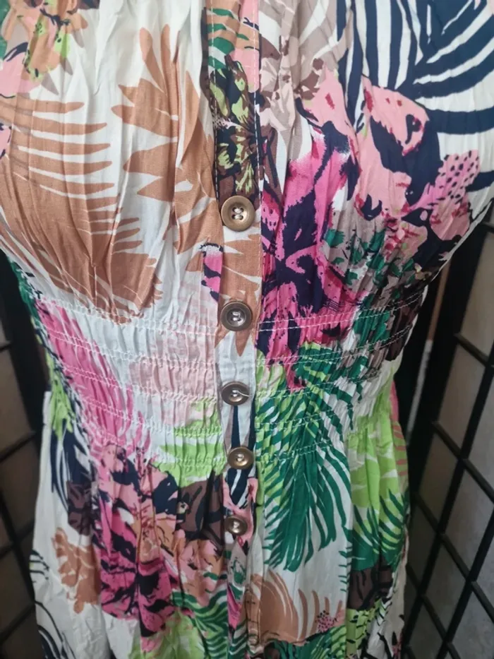 Robe longue fleurie - photo numéro 2